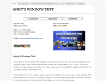 Tablet Screenshot of andyswindowtint.com
